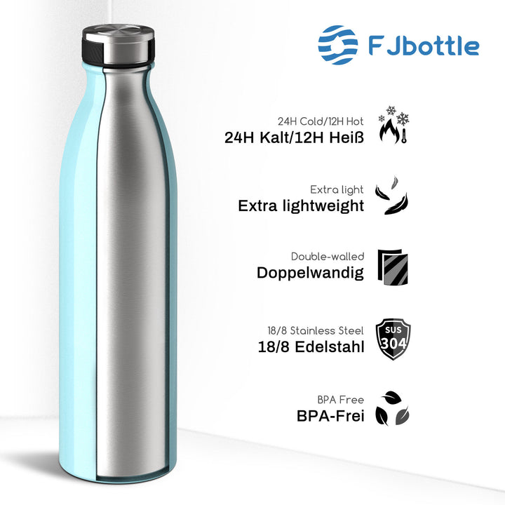 1000ml Thermoskanne Trinkflasche aus Edelstahl
