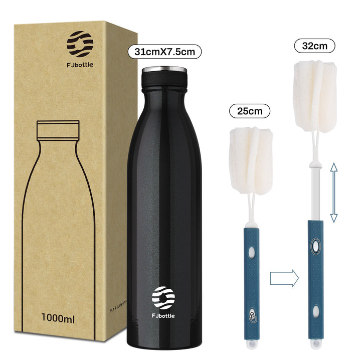 1000ml Thermoskanne Trinkflasche aus Edelstahl