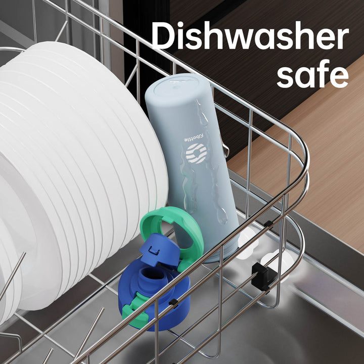 710ml Thermoskanne aus Edelstahl mit Magnetischem Deckel, Kohlensäure geeignet Wasserflasche