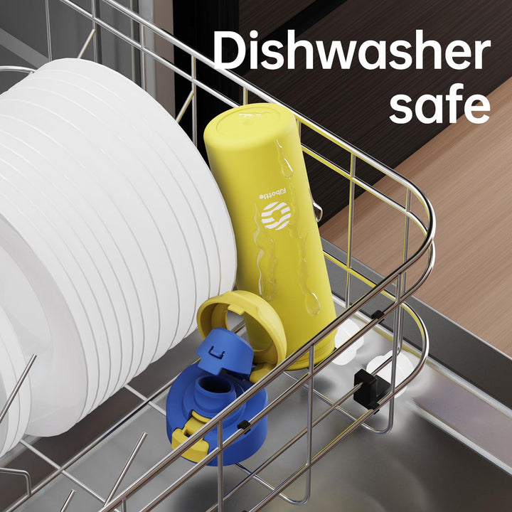 710ml Thermoskanne aus Edelstahl mit Magnetischem Deckel, Kohlensäure geeignet Wasserflasche