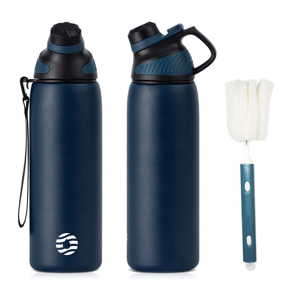 800ml Stainless Steel Insulated Bottle, blue